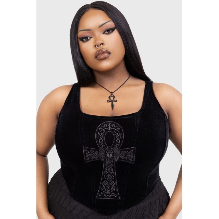 Grimwhisper Corset Top