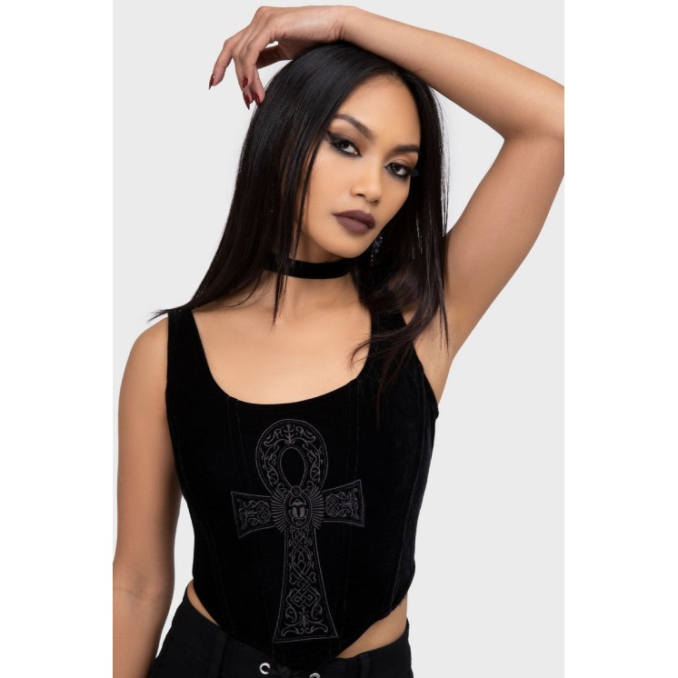 Grimwhisper Corset Top