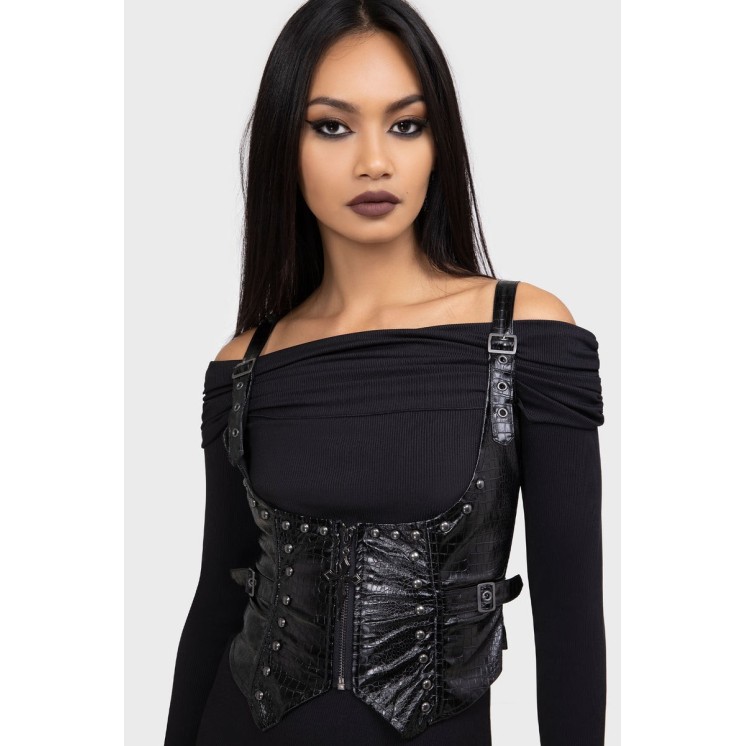 Psycho Moon Underbust Top