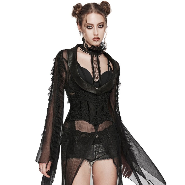 Elegant Lace Applique Cincher Corset