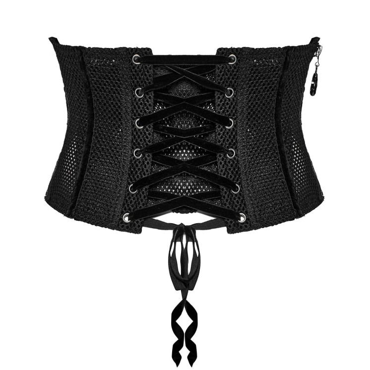 Elegant Lace Applique Cincher Corset