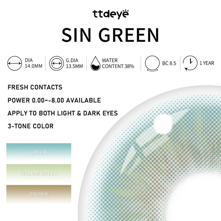 TTDeye Sin Green