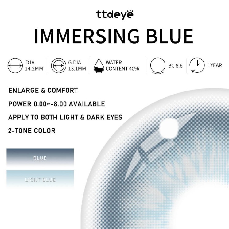 TTDEYE Immersing Blue