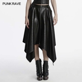 Myra Faux Leather Skirt