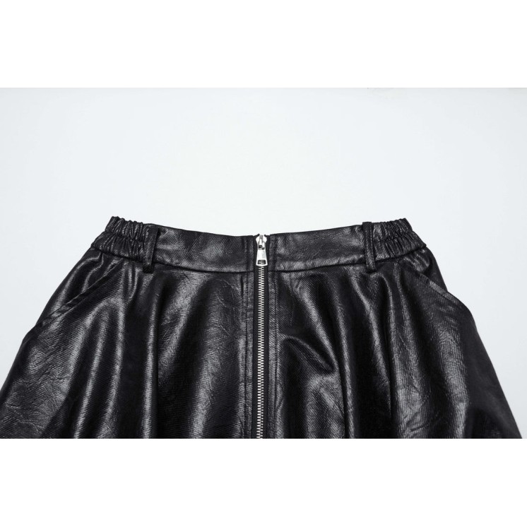 Myra Faux Leather Skirt