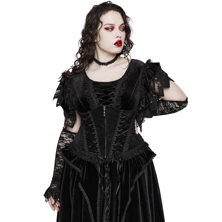 Victorian Damask Cincher Corset
