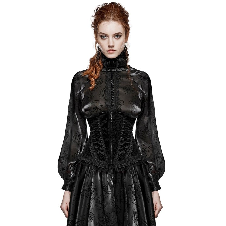 Victorian Damask Cincher Corset
