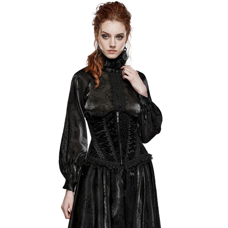 Victorian Damask Cincher Corset