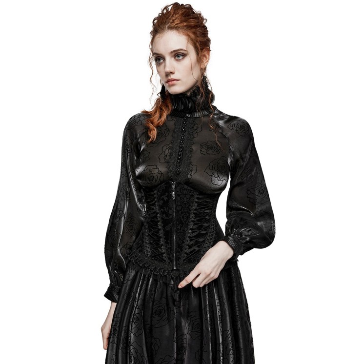 Victorian Damask Cincher Corset