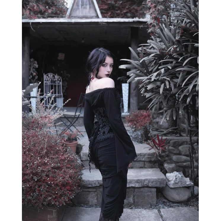 Victorian Damask Cincher Corset