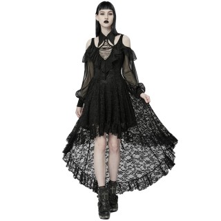 Gothic Floral Lace Dress