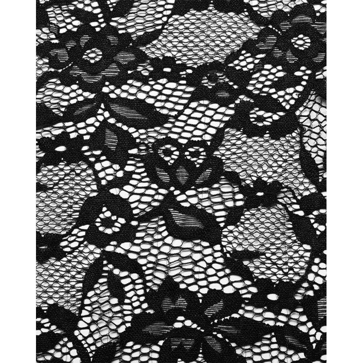 Gothic Floral Lace Dress