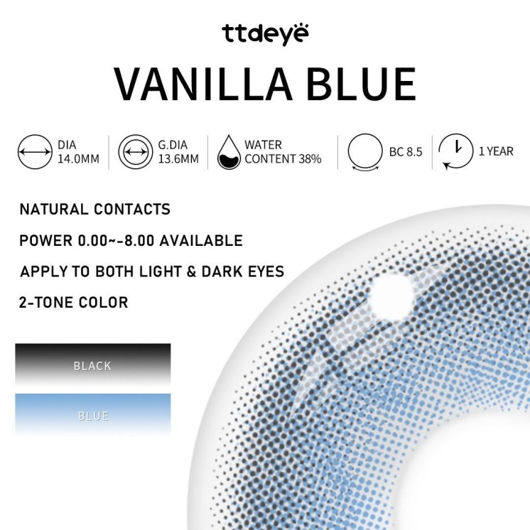 TTDeye Vanilla Blue