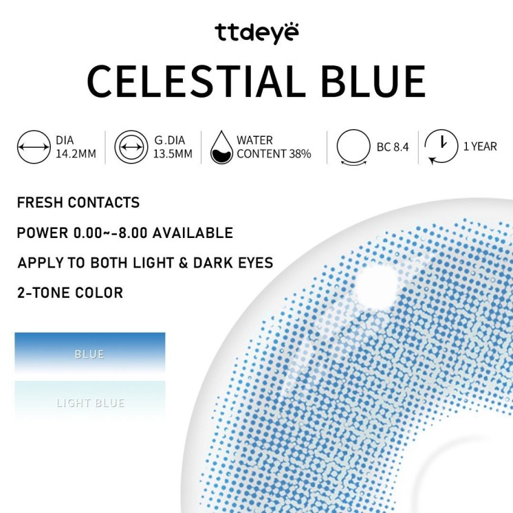 TTDeye Celestial Blue
