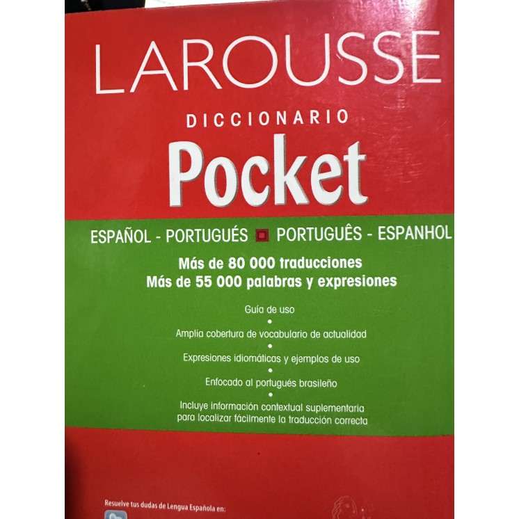 Diccionario Pocket Español - Portugues