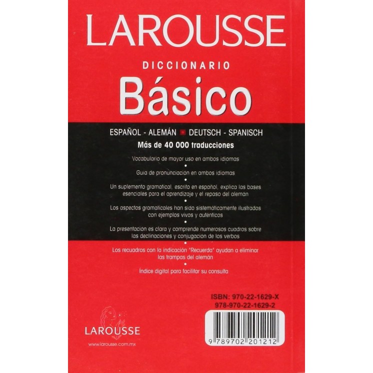Diccionario Basico Español - Aleman