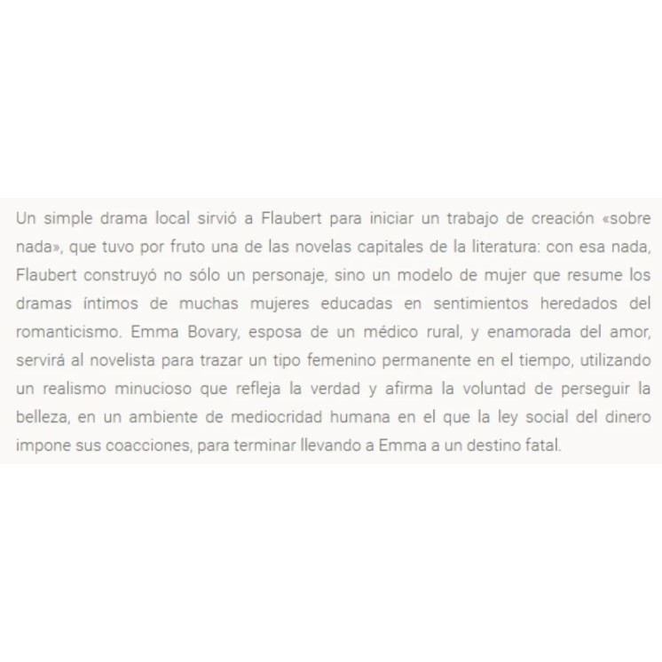 Madame Bovary