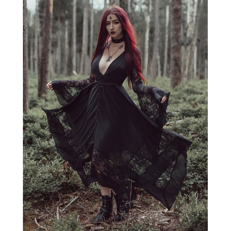Misty Night Maxi Dress
