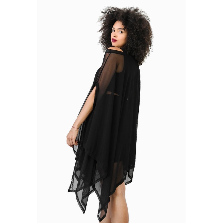 Mesh Rhiannon Flowing Tunic Top