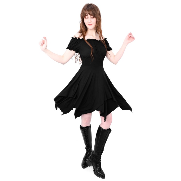 Poppy Handkerchief Dress