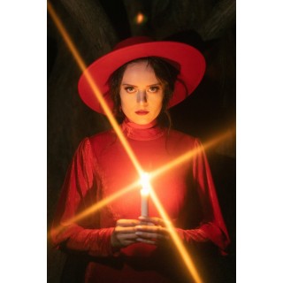 American Gothic Hat Red