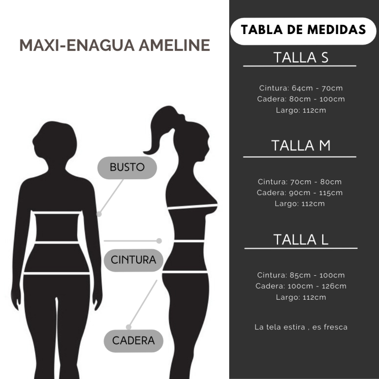 Maxi Enagua Ameline - MissDarcy