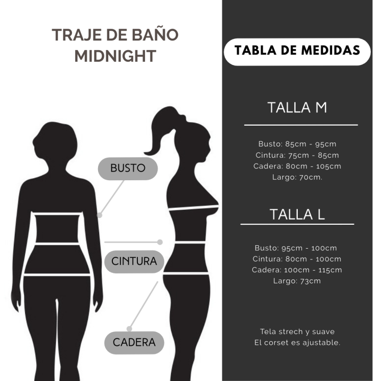 Traje de baño Midnight - MissDarcy