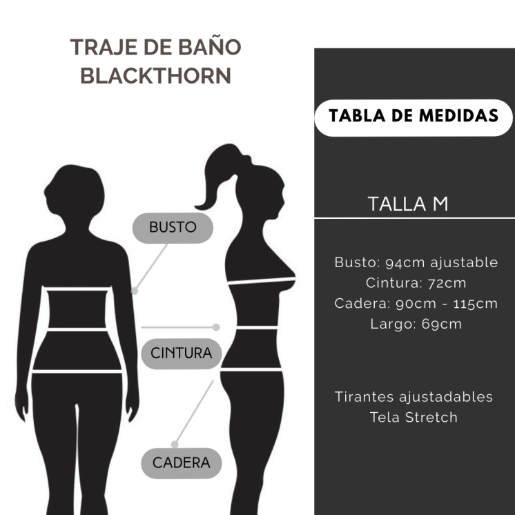Traje de baño Blackthorn - MissDarcy