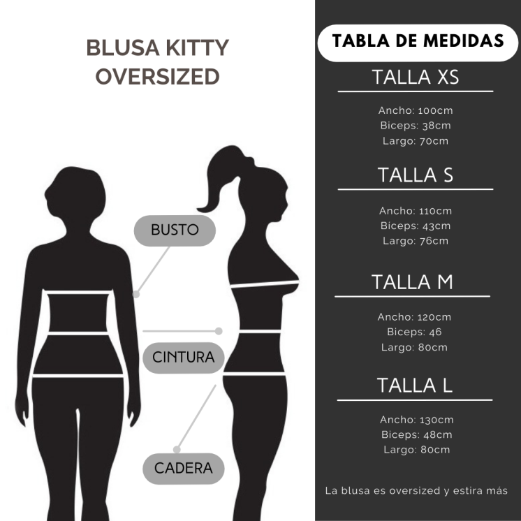 Blusa Kitty Oversized - MissDarcy