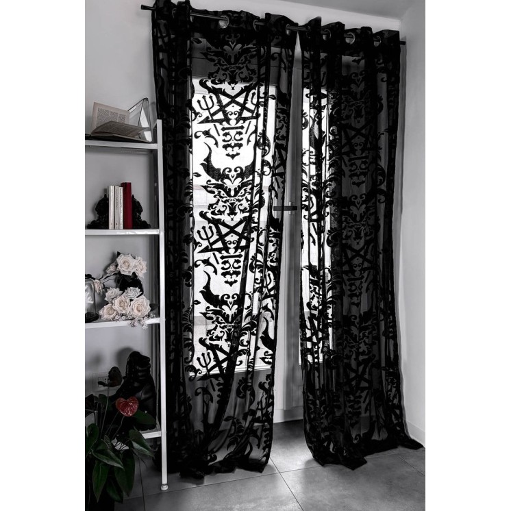 Prince Of Beasts Burnout Curtains