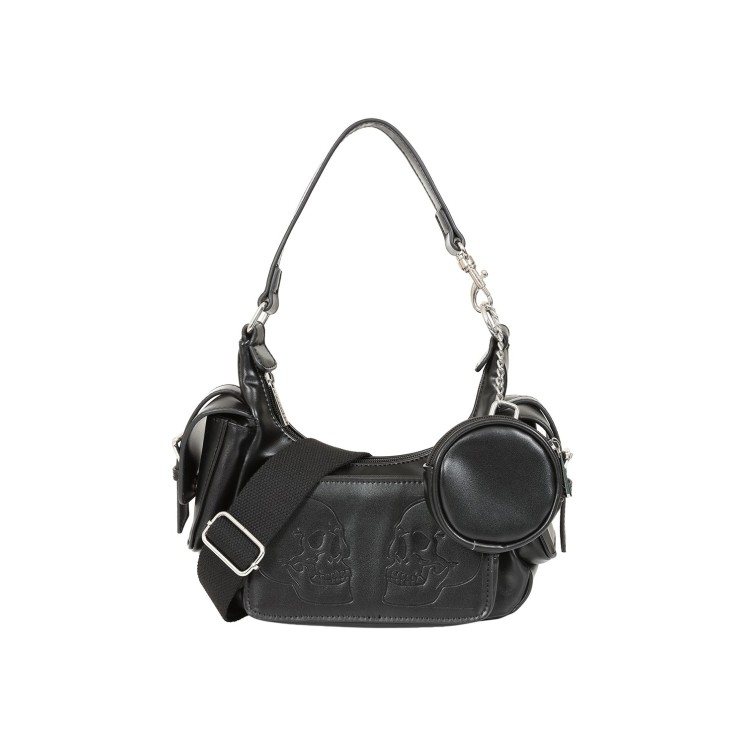 Black Twin Terror Shoulder Bag