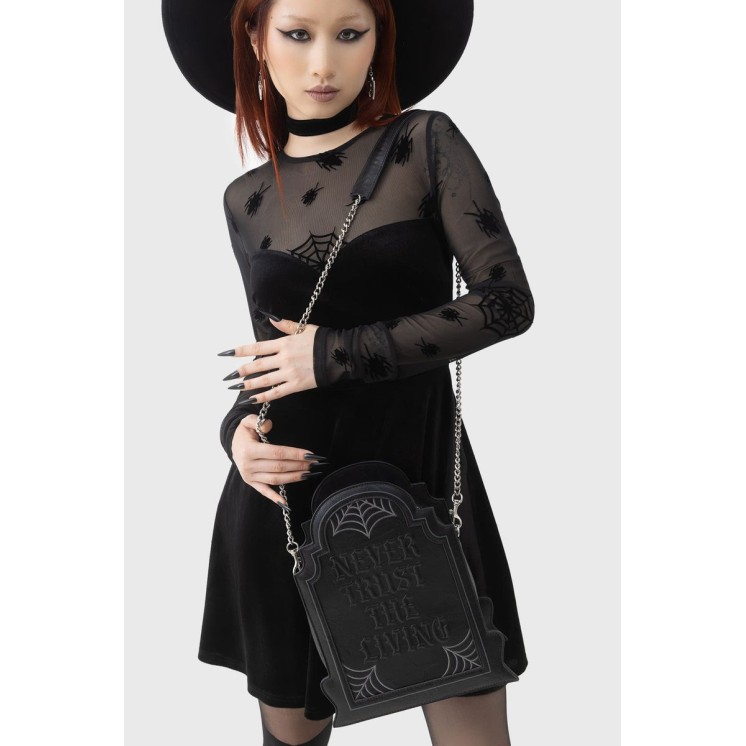 Here Lies Beetlejuice Handbag
