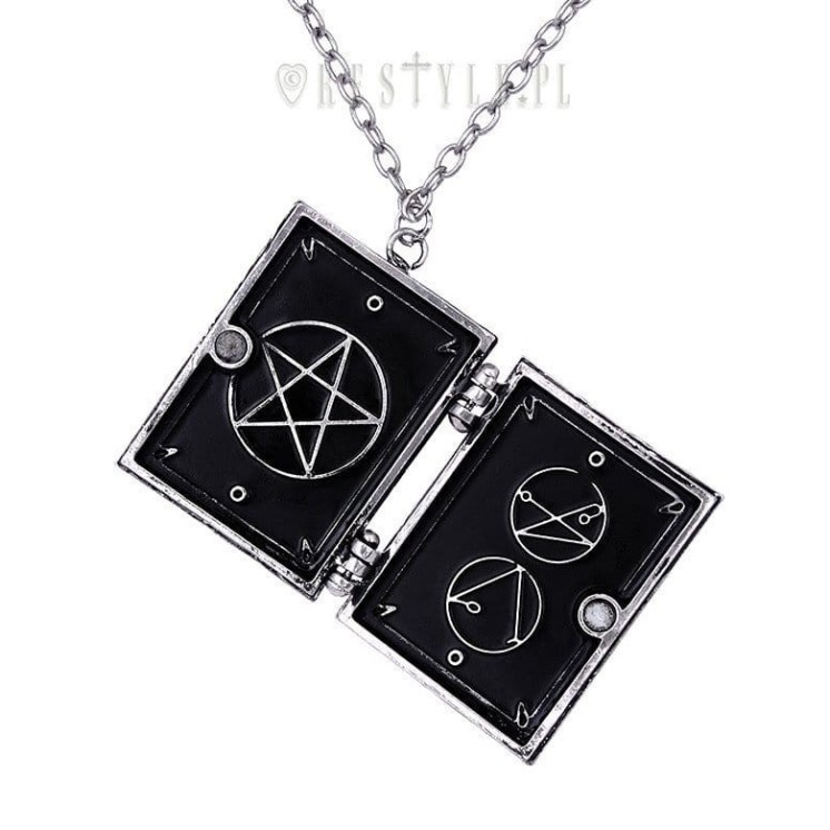 Necronomicon Book Necklace