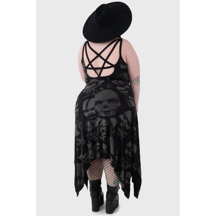 Devil's Lair Midi Dress