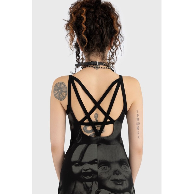 Devil's Lair Midi Dress