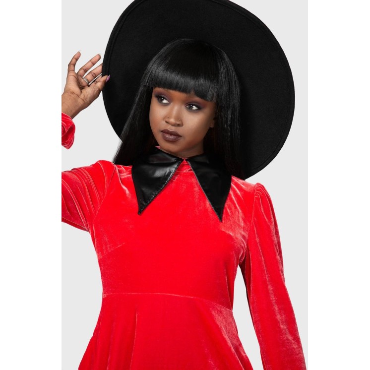 Cathedral II Skater Dress [RED]
