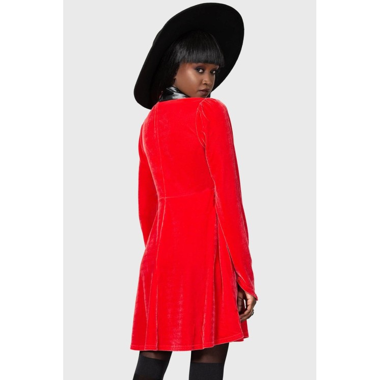 Cathedral II Skater Dress [RED]