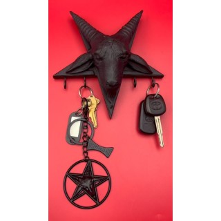 Goathead Wall Keyholder Hanger