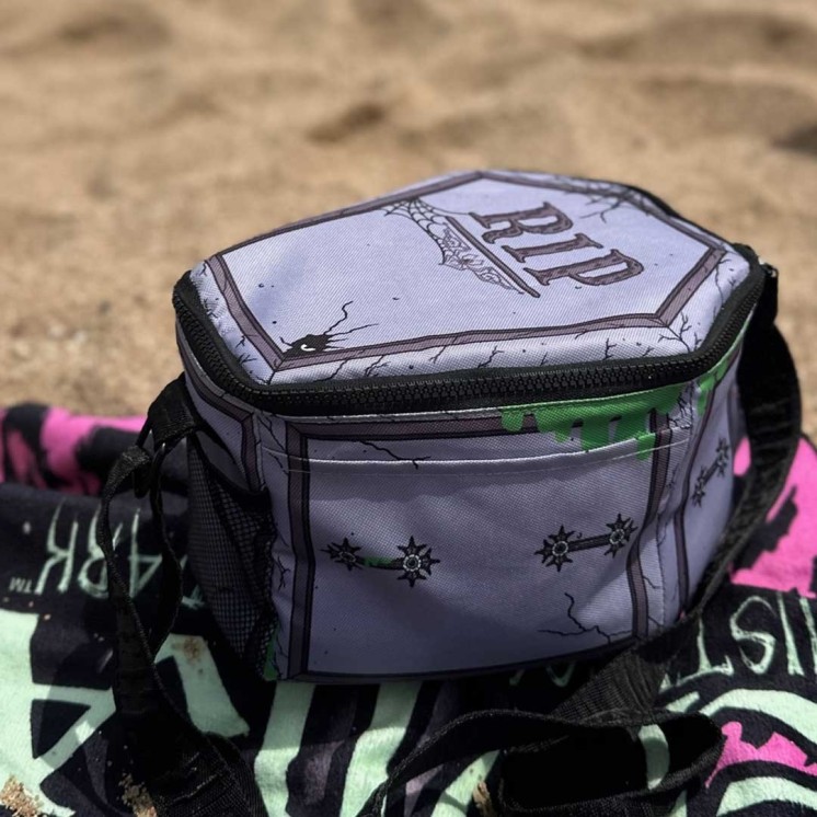 Spooky Rip Coffin Insulated Lunch Bag