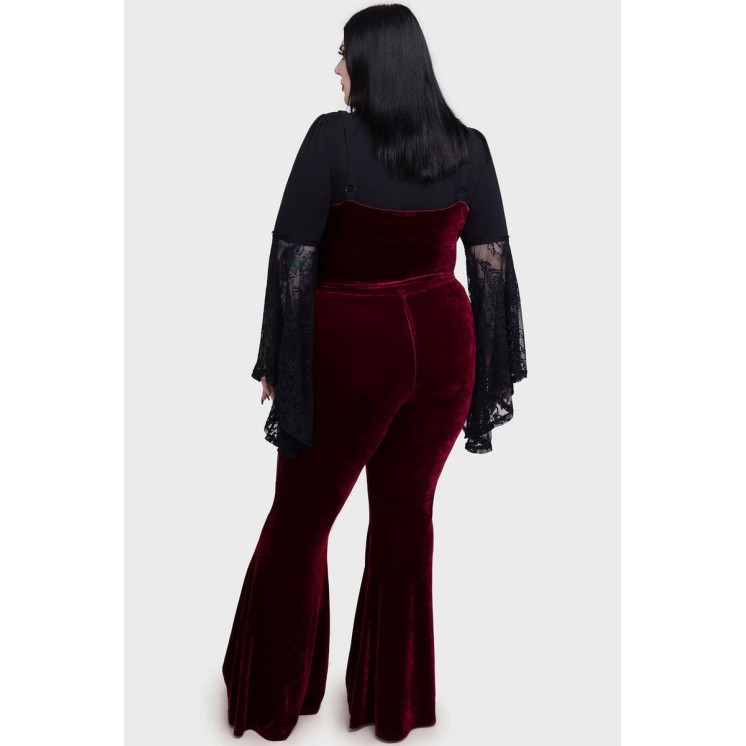 A Devils Rose Flares