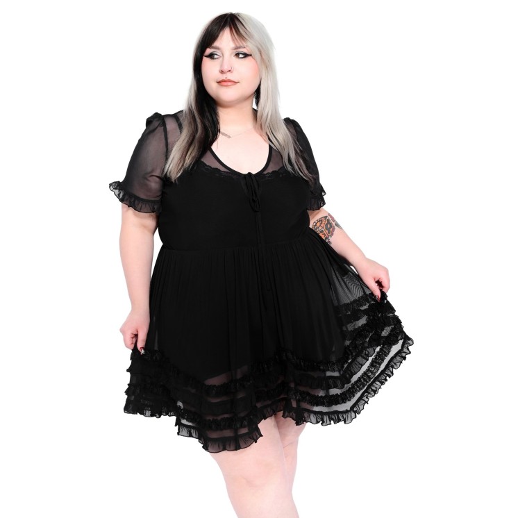Coralie Mesh Dress
