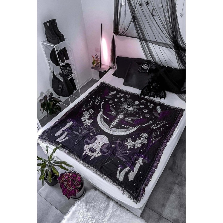 Moon¬ower Woven Blanket