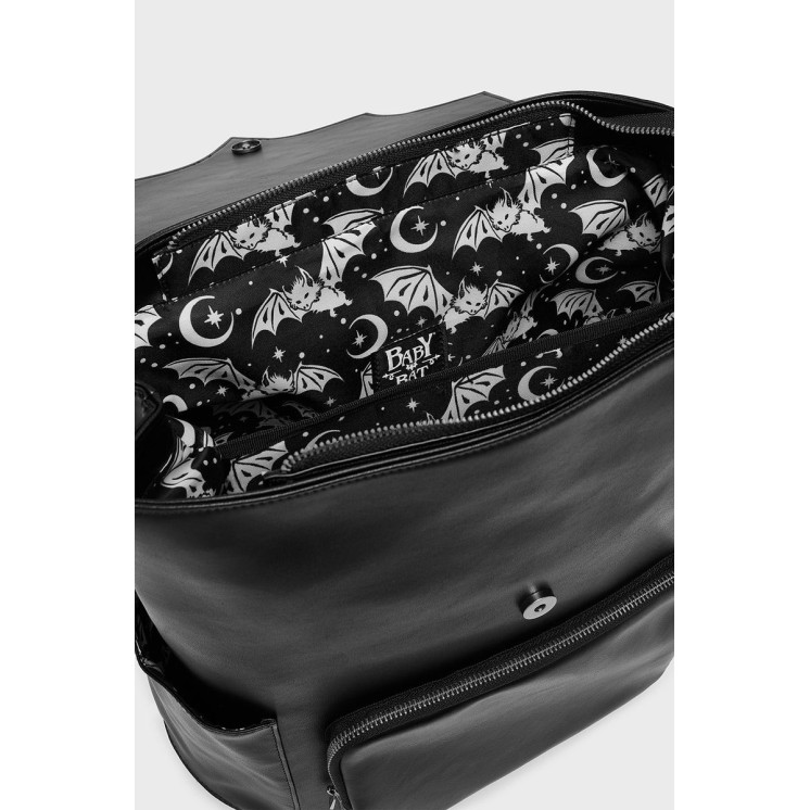 Winged Noir Changing Bag