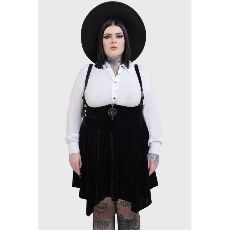 Vampfire Suspender Skirt