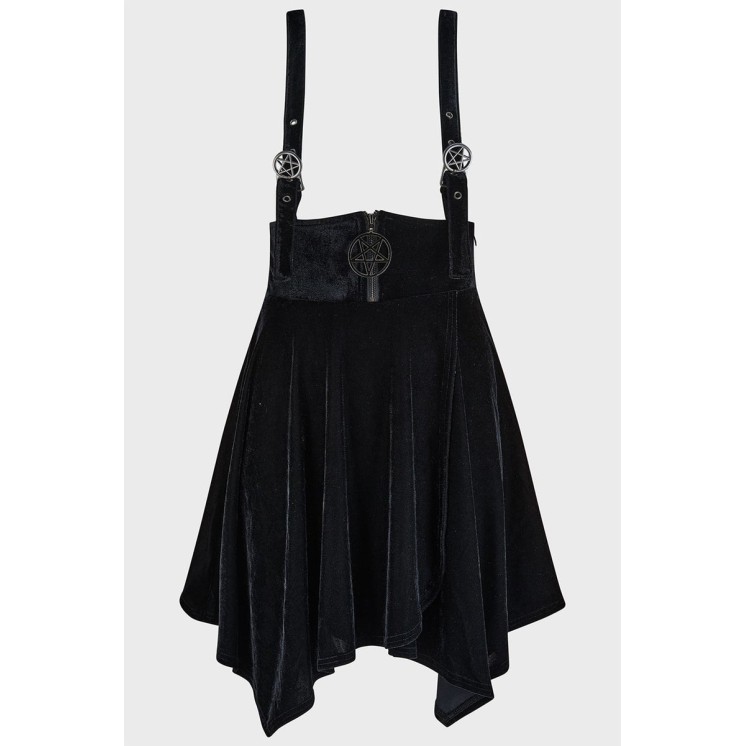 Vampfire Suspender Skirt