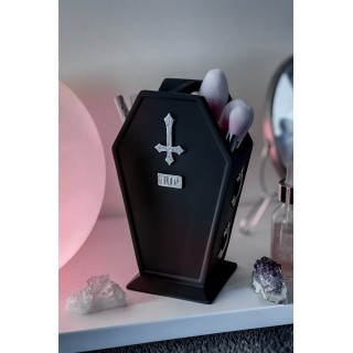 Coffin Brush Holder