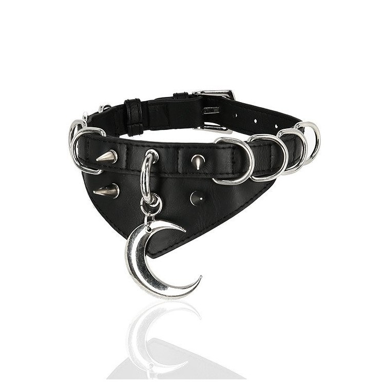 Gothic Choker Moon Collar