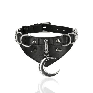 Gothic Choker Moon Collar