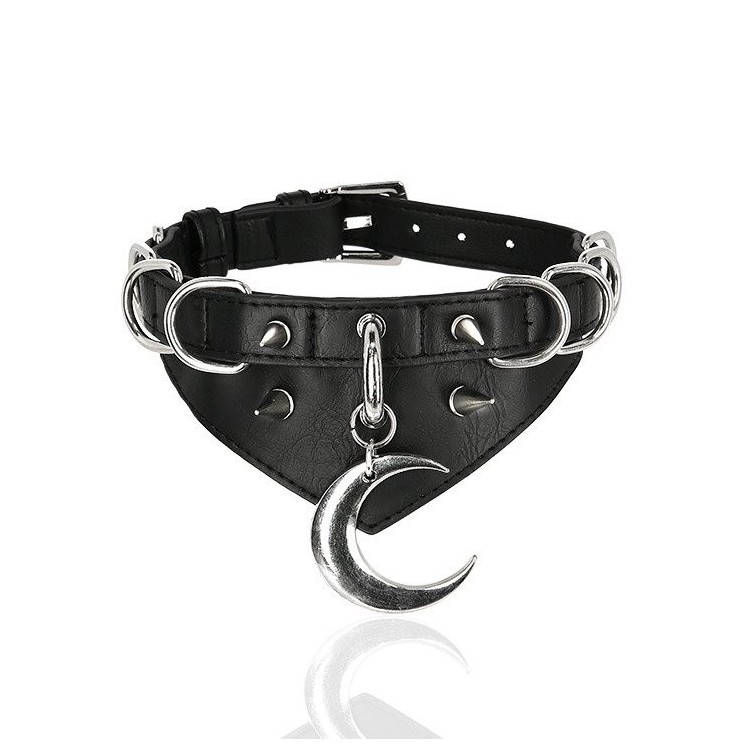 Gothic Choker Moon Collar
