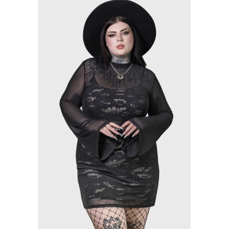 Sheer Vamp Dress